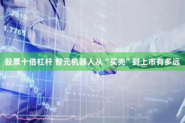 股票十倍杠杆 智元机器人从“买壳”到上市有多远